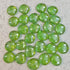 100g/3.52oz(Approx. 18-25pcs) Oblate Bead Glass Mosaic Tiles Colorful Round Mosaic Making Material Multi Diameter DIY Craft Tile by DSERS