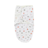 Newborn Baby Wrap Anti-Startle 2Pcs/Set Baby Swaddle Sleeping Cocoon Design 100%Cotton Baby Adjustable Blanket 0-6 Months by DSERS