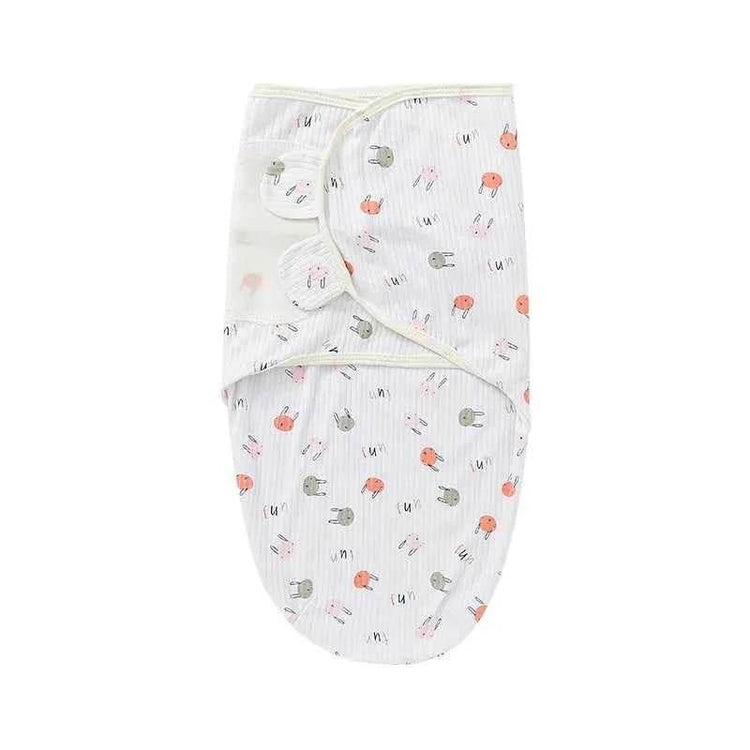 Newborn Baby Wrap Anti-Startle 2Pcs/Set Baby Swaddle Sleeping Cocoon Design 100%Cotton Baby Adjustable Blanket 0-6 Months by DSERS
