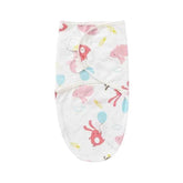 Newborn Baby Wrap Anti-Startle 2Pcs/Set Baby Swaddle Sleeping Cocoon Design 100%Cotton Baby Adjustable Blanket 0-6 Months by DSERS