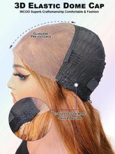 Colored Ginger Blonde 9X6 Glueless Lace Front Human Hair Wig Ready To Go&Wear Glueless Body Wave Lace Wig Burgundy Straight Wigs Hair Wig by DSERS / AliHairs Store