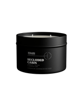 Secluded Cabin Candle Refill Candle Tin by Hidden Candles