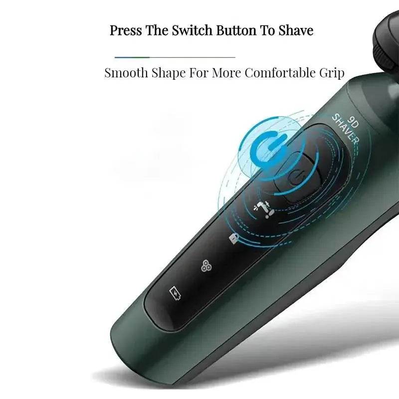Electric Shavers for Men Waterproof Electric Trimmer Razor Wet Dry Use Rechargeable Battery Electric Razor by DSERS