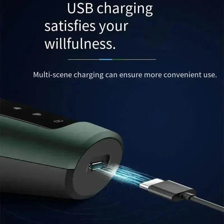 Electric Shavers for Men Waterproof Electric Trimmer Razor Wet Dry Use Rechargeable Battery Electric Razor by DSERS