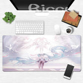 Large Gaming Mouse Pad Hatsune M-miku Mousepad PC Gamer Desk Mat Office Decoration Mouse Mat E-Sports Playmat Game Accessories by DSERS