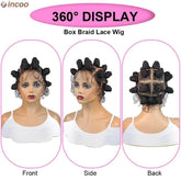 Summer Synthetic Bantu Knots Cornrows Braided Wigs Knotless Large Box Braids Wig Full Lace Wig For Black Women Handmade Twists Braided Wigs by DSERS / AliHairs Store