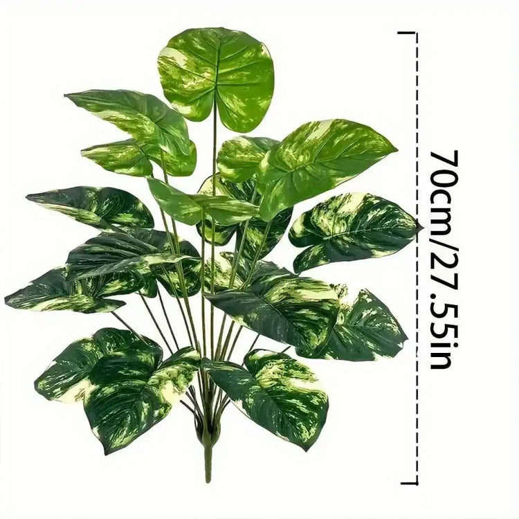 18-Headed Artificial Violet Plants Realistic Floor Bonsai Plant Indoor for Home Weddings Hotels Gardens Photography Decorations by DSERS