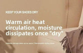 New Foldable Shoe Dryer Boot Dryer with Hot Air Circulation Boot Dryer Eliminate Bad Odor Timing Constant Temperature Shoe Dryer Shoe Dryer by DS