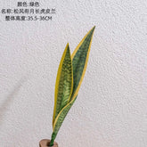 Aritificial Snake Plant Home Decorations Wedding Supply School Eucalyptus Plant by DSERS