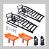 2pcs Heavy Duty Hydraulic Car Ramps 11000lbs Floor Jack Lift Ramps for Oil Changes, Truck Trailer, Home Garage & Auto Repair Car Ramps by DSERS