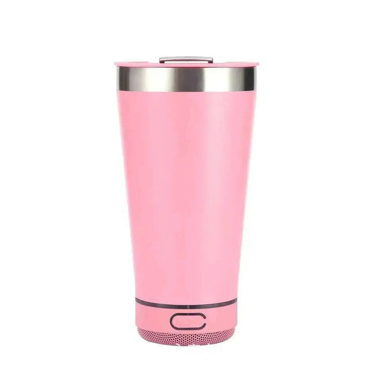 16oz smart bluetooth speaker car portable car cup creative bottle opener stainless steel thermos cup bluetooth speaker car portable by DS