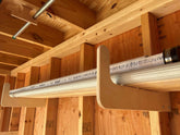 Complete Shed Organization Kit – Yard & Garden Tool Storage System Organizer for Shed Outdoor Storage by HangThis Up My Shed Organizing System