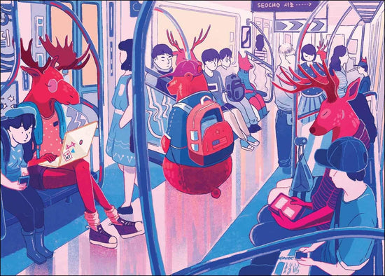 Sunset Commute 1000 Piece by Chuffed Puzzles