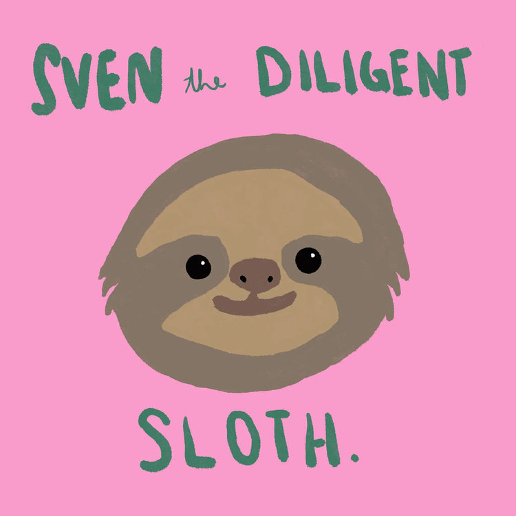 Sven the Diligent Sloth by Heron Hill Stitch Co.