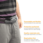 Water-Resistant Workout Belt Bag Belt Bags by Travellty