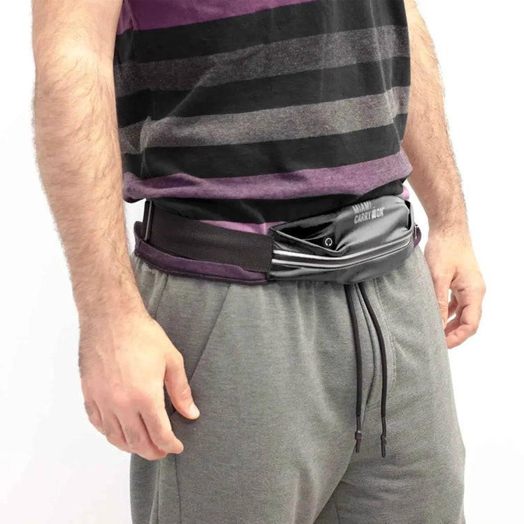Water-Resistant Workout Belt Bag Belt Bags by Travellty