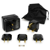 Step-down Travel Voltage Converter and Adapter Kit with Pouch Power Adapters by Travellty