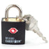 TSA Approved Keyed Padlock Padlocks by Travellty