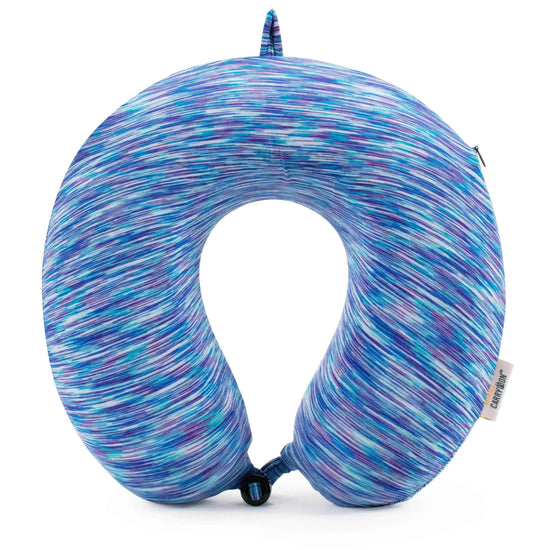 Space Dye Memory Foam Neck Pillow Travel Pillows by Travellty