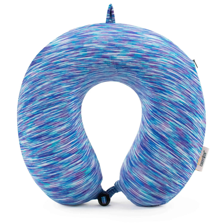 Space Dye Memory Foam Neck Pillow Travel Pillows by Travellty