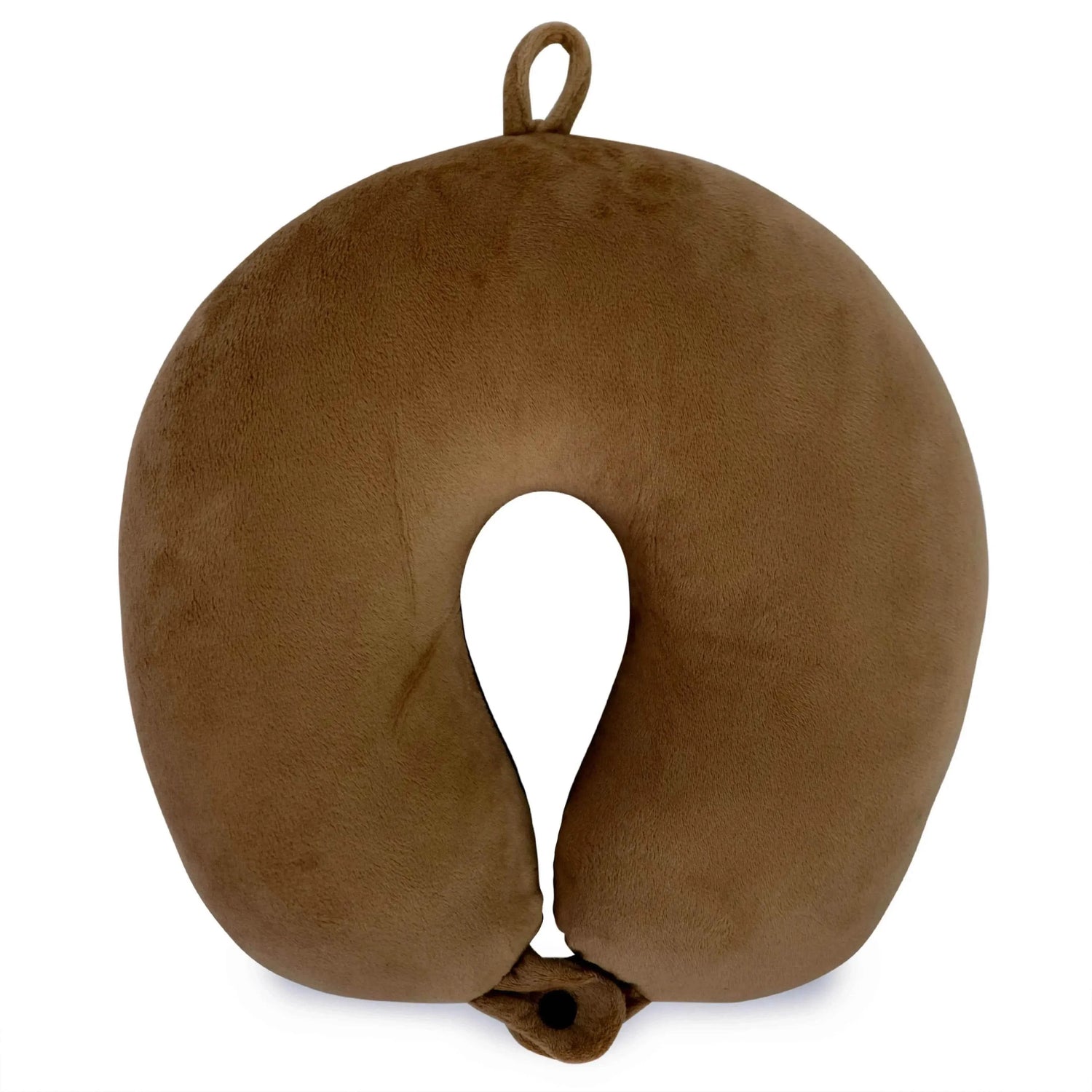 Plush Microbeads Travel Neck Pillow Travel Pillows by Travellty