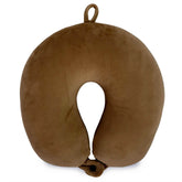 Plush Microbeads Travel Neck Pillow Travel Pillows by Travellty