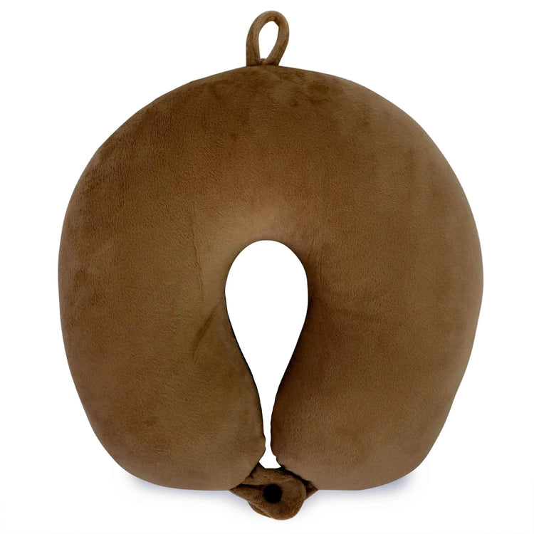 Plush Microbeads Travel Neck Pillow Travel Pillows by Travellty