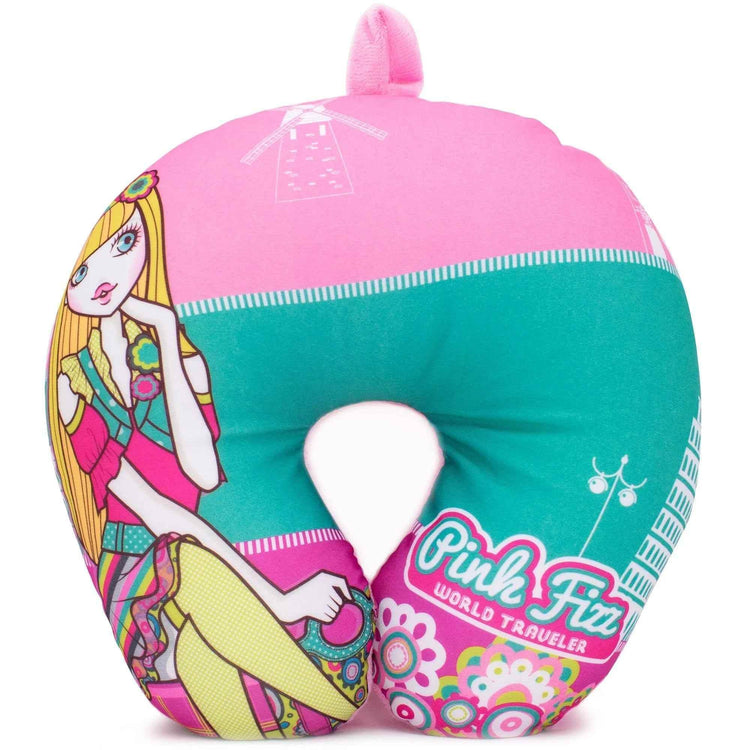 Microbeads Neck Pillow for Girls Travel Pillows by Travellty