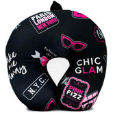 Microbeads Neck Pillow for Girls Travel Pillows by Travellty