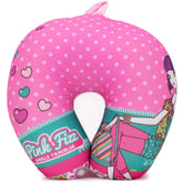 Microbeads Neck Pillow for Girls Travel Pillows by Travellty