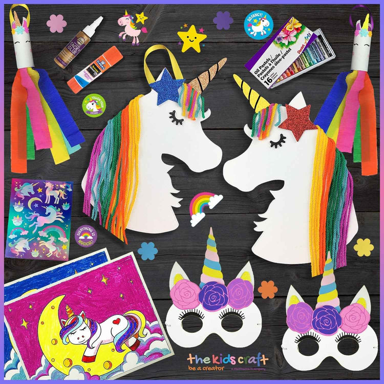 The Magical Unicorn Craft Box by The Kids Craft
