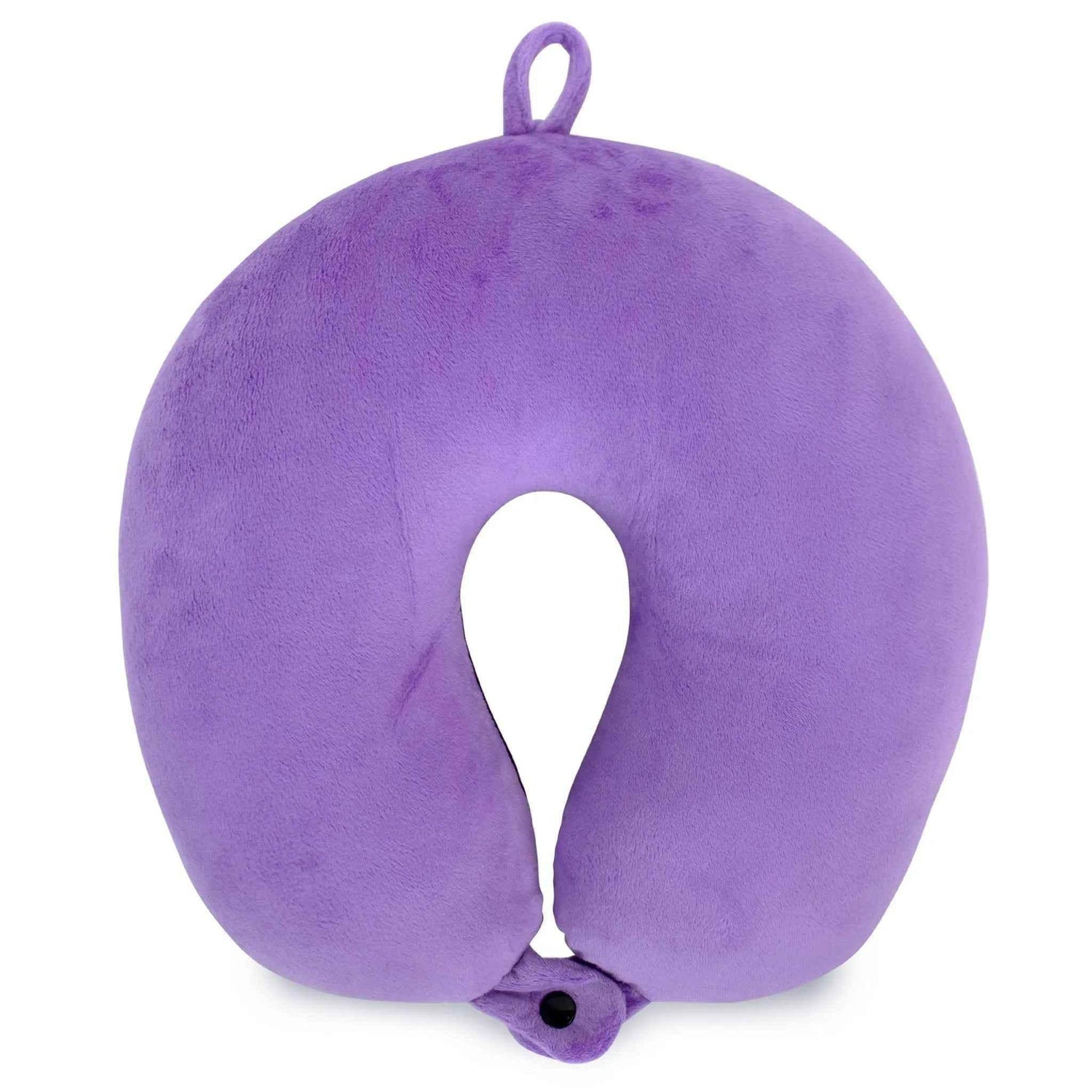 Plush Microbeads Travel Neck Pillow Travel Pillows by Travellty