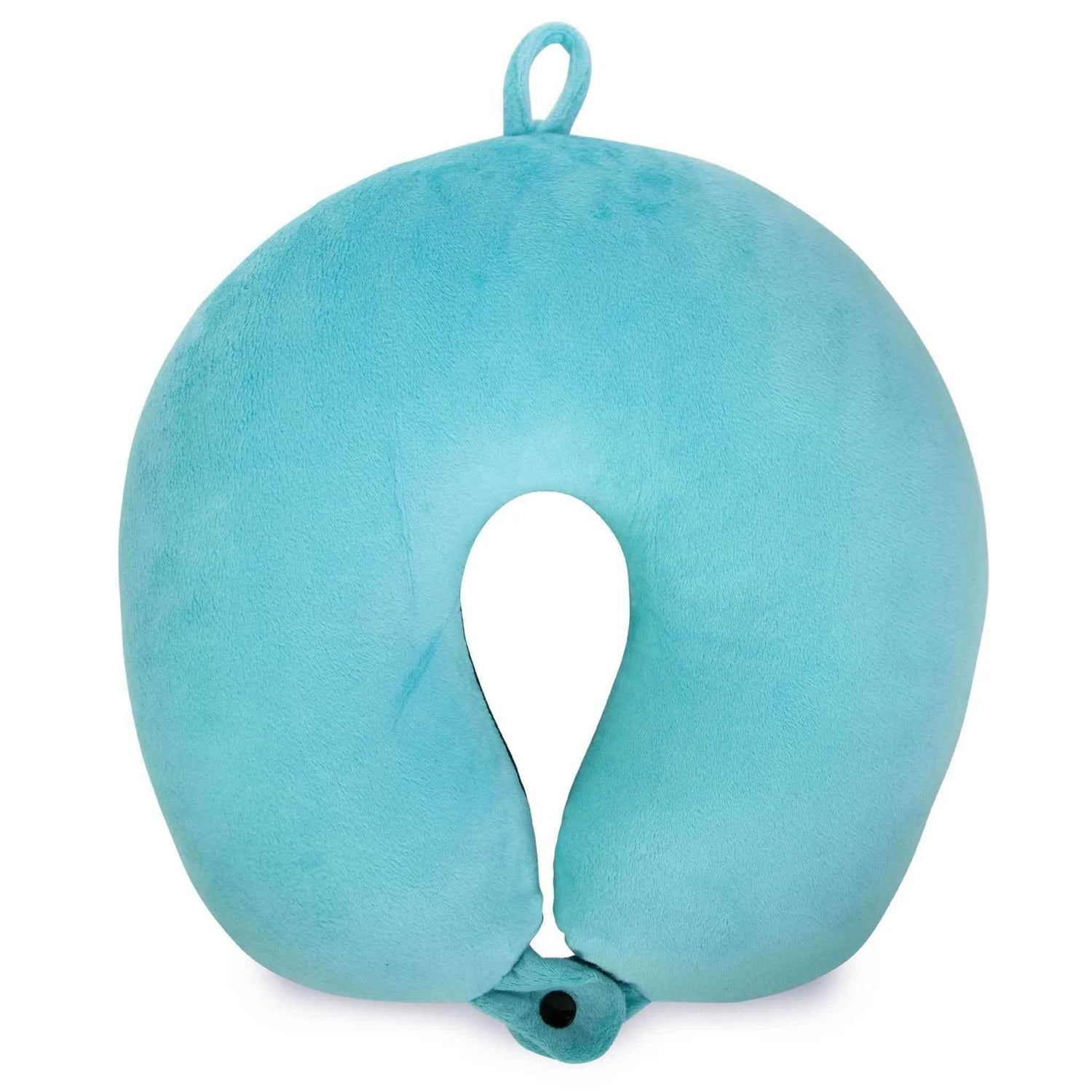 Plush Microbeads Travel Neck Pillow Travel Pillows by Travellty