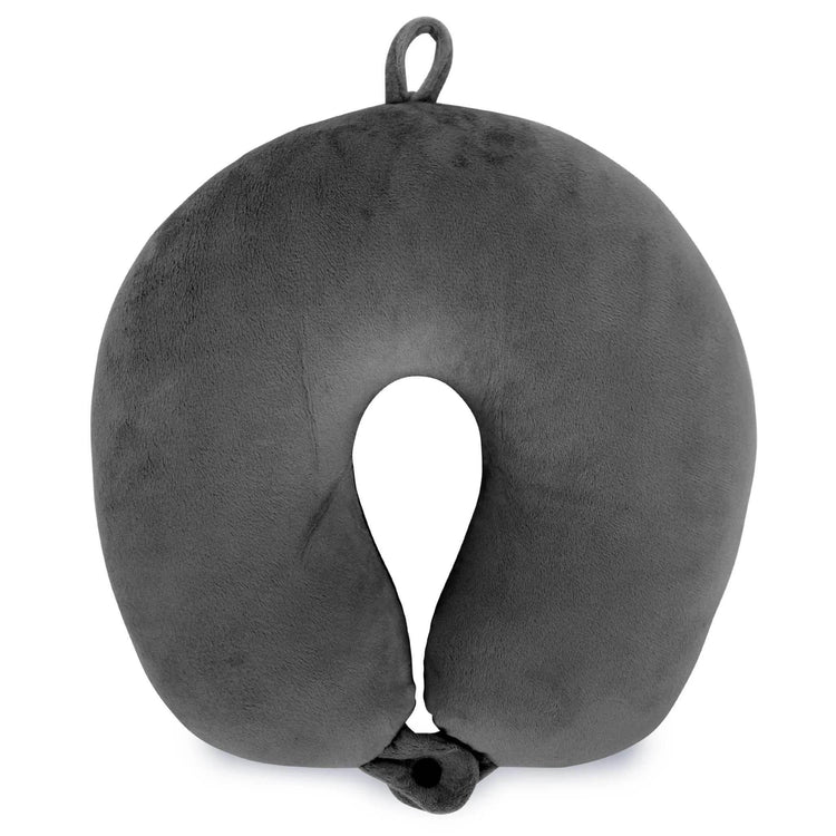 Plush Microbeads Travel Neck Pillow Travel Pillows by Travellty