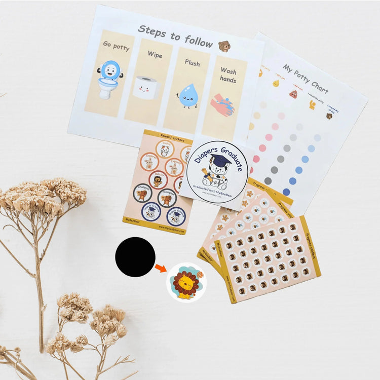 Potty Training Chart Kit Potty Training Chart Kit by MyBeeBear