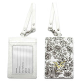 Runway Vegan Leather Luggage Tags Set Luggage Tags by Travellty