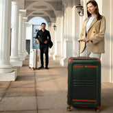 Vintage 3 Piece Expandable Retro Luggage Set Luggage Sets by Travellty