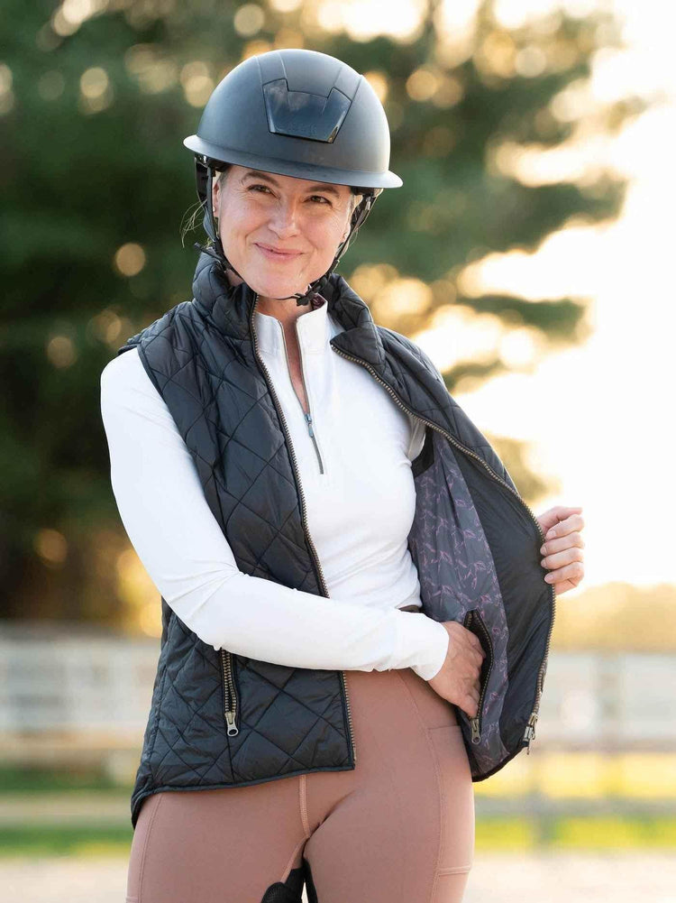 Ainsley Quilted Vest Outerwear by FITS Riding