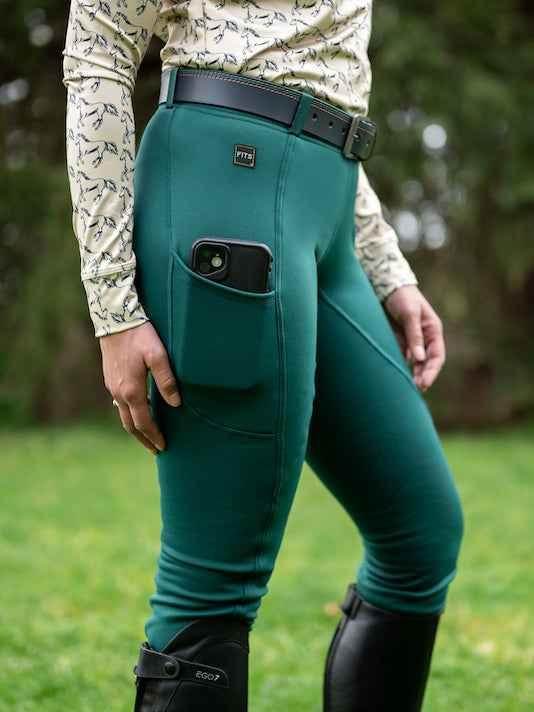 ThermaMAX TechTread Winter Full Seat Breech w/ 2 Pockets Breeches by FITS Riding