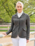 Zephyr II Mesh Hunt Show Coat - Charcoal Show Apparel by FITS Riding