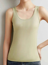 Plus Size Ribbed Scoop Neck Tank Top women Attire by Trendsi