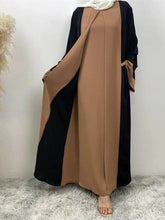 Luxury Two-Piece Abaya Dress Two-Piece Abaya Dress by Dropshee
