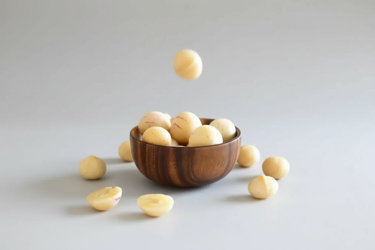 Acacia Wooden Bowl Stack with Fruit. Sizes in Centemeter Kitchenware by CJ