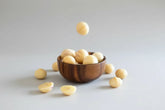 Acacia Wooden Bowl Stack with Fruit. Sizes in Centemeter Kitchenware by CJ