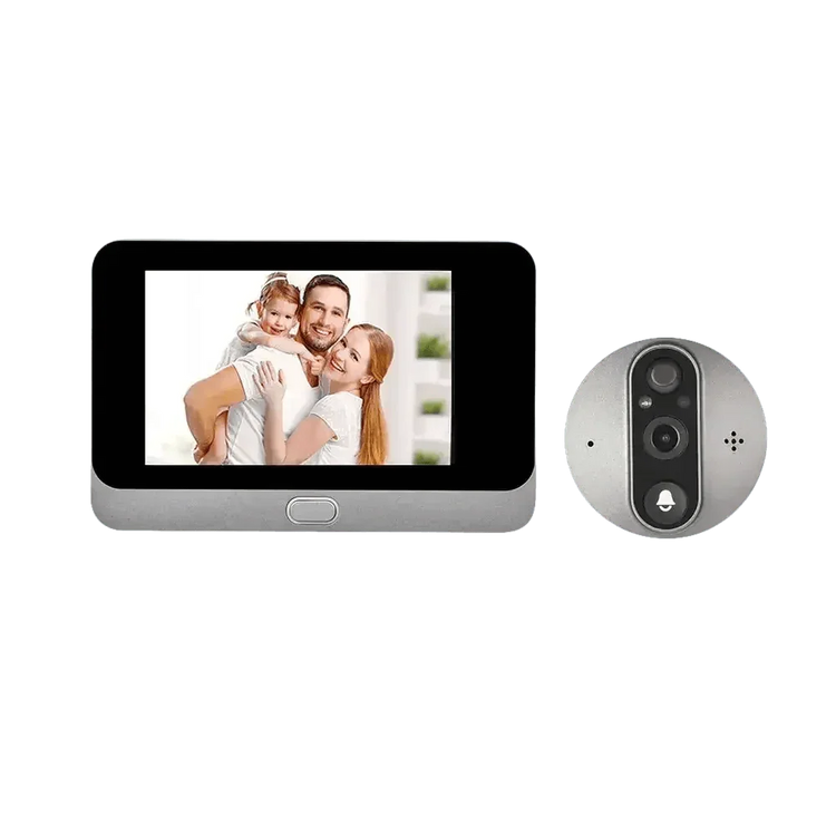 Alexa Door Cam with PIR Motion Screen Home Door by SOHO SECURITY Store