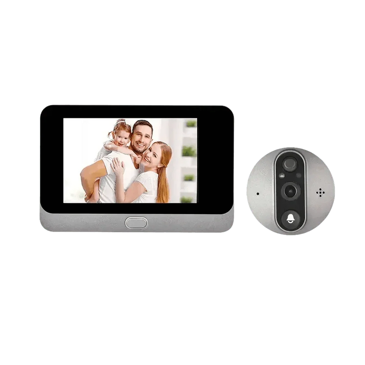 Alexa Door Cam with PIR Motion Screen Home Door by SOHO SECURITY Store