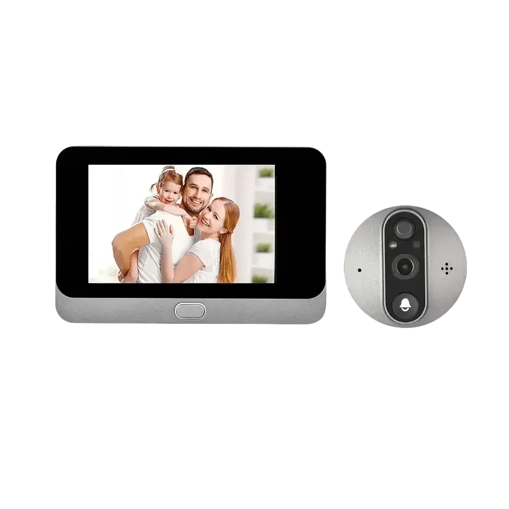 Alexa Door Cam with PIR Motion Screen Home Door by SOHO SECURITY Store