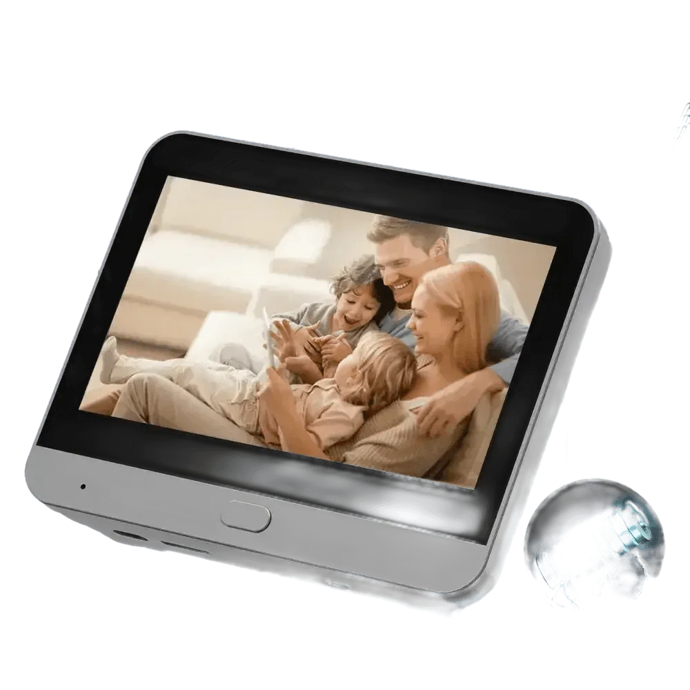 Alexa Door Cam with PIR Motion Screen Home Door by SOHO SECURITY Store