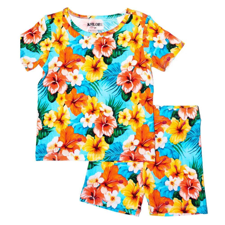 Shorty Pajama Set Aloha by Khlobe