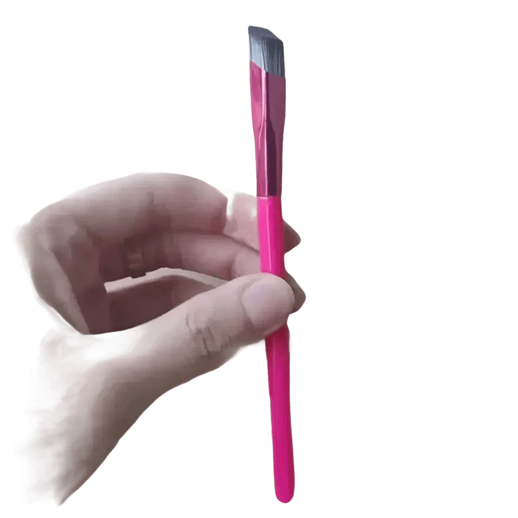 Angled Eyebrow Brush with Packaging Makeup by CJ